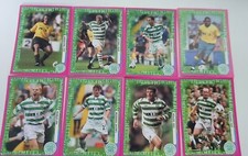 Panini Scottish Premier League SPL Gum Stickers Set 2001 2002 Celtic Rangers