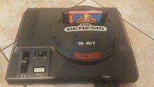 Sega Genesis 1 (Original Model) Console System & Asciiware PowerClutch Joystick
