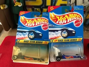 1994 Hot Wheels Race Team Series #4 Dragster YOU GET BOTH CARS B417 - Picture 1 of 6