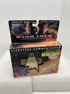 VINTAGE Starfleet Communicator Star Trek Generations Vintage 1994 Playmates - Picture 1 of 3