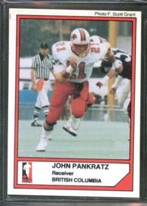 1984 Jogo CFL #75 John Pandratz Simon Fraser BC Lions - Imagen 1 de 2