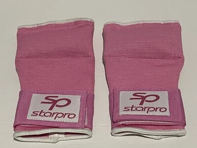 Starpro Padded Boxing Hand Wraps for Boxing Fitness Training Sz Large Pink - Image 1 of 4