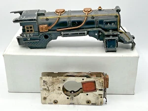 American Flyer Prewar O Gauge 420 Loco Shell and Partial Motor for Parts - Picture 1 of 10