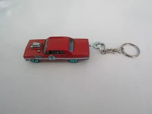 Llave De Coche Chevrolet Chevelle SS Hot Rod De Carreras 1964 Ámbar Quemado - Imagen 1 de 2