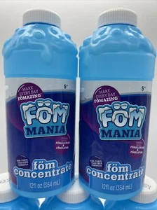 (2) Little Kids Fom Mania 12 Oz Fom Concentrate Non Toxic Tear Free - Picture 1 of 3