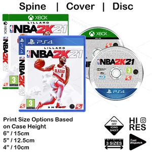 NBA2K21 Cake Topper XBOX  PS4 Cake Topper Decoration Edible Icing - Picture 1 of 3