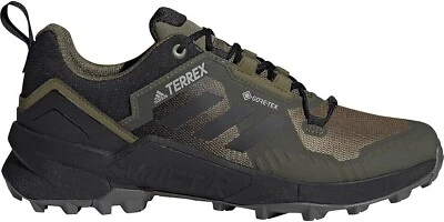 NUEVO Adidas Terrex Swift R3 Gore-TEX Zapatos de Senderismo Focus Oliva/Núcleo Negro/Gris 9.5 Foto 1 de 4