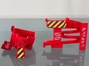 Tolva roja Tomy vintage THOMAS BIG LOADER y conducto de entrega pieza de repuesto - Imagen 1 de 7