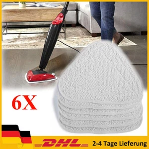 6X Ersatzbezüge für Vileda Steam Dampfreiniger Ersatzbezug 100 Hot Spray Mop DE - Bild 1 von 8