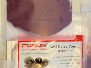 FORUN Acai Berry Powder - Watersoluble,low temp dried - Bild 1 von 1
