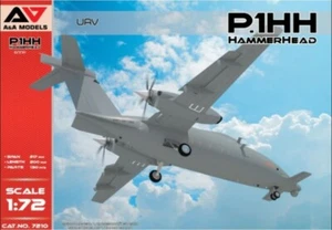 P1 HH HammerHead UAV (2nd flying prototype) scale 1/72 A&A Models 7210 - Bild 1 von 2