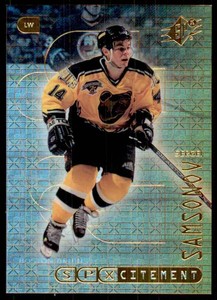 1999-00 SPx SPXcitement Sergei Samsonov #X7