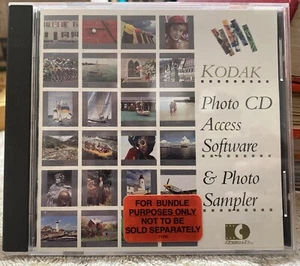 RARE Kodak PhotoEdge Photo CD Software Version 1.1 Vintage 1991 - Picture 1 of 3