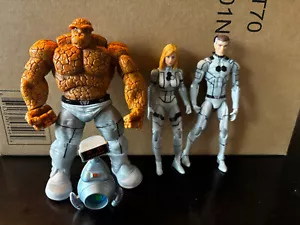 Marvel U 3.75” Future Foundation FF Invisible Girl, Mr. Fantatastic, Thing Loose - Picture 1 of 1