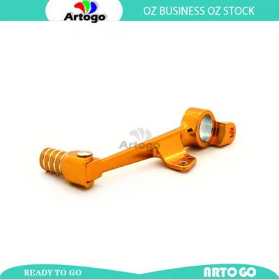 Pedal de freno dorado forjado para motocicleta Honda CBR600RR 2003 2004 2005 2006 Foto 1 de 4