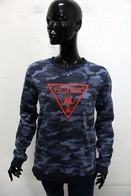 Guess женская толстовка размер S синий хлопок логотип - Изображение 1 из 4