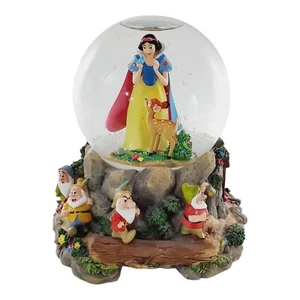 Disney per Hallmark Vintage Biancaneve e i Sette Nani Globo Musicale Altezza Ho - Foto 1 di 14