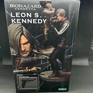 Kotobukiya First Edition Leon S. Kennedy Figure Resident Evil Bio Unopened New - Picture 1 of 7