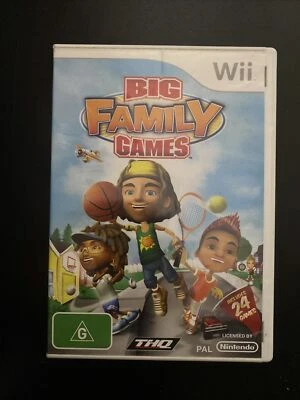 Big Family Games (2009) Nintendo WII - Motion Control Game Family Coop Party Fun - Image 1 of 4