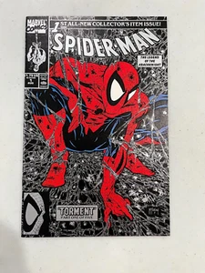 SPIDER-MAN #1 TODD MCFARLANE 1990 Silver Variant Marvel Comics Group - Picture 1 of 12