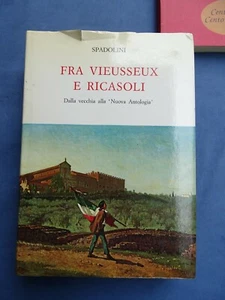 RISORGIMENTO-SPADOLINI-FRA VIEUSSEUX E RICASOLI-DA VECCHIA A "NUOVA ANTOLOGIA"" - Imagen 1 de 4