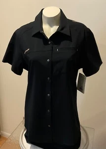 NWT CANNONDALE SHOP BIKE SHIRT WOMEN’s Sz L Black relaxed fit Short Sleeve - Picture 1 of 10