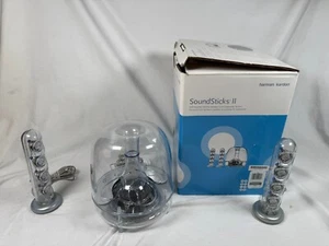 Harman Kardon Soundsticks II Speaker System COMPLETE - TESTED WORKS - Photo 1/7