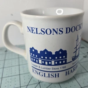 Nelson's Dockyard English Harbour Antigua Souvenir Mug Made In England - GOOD - Picture 1 of 6