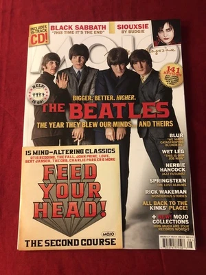 Mojo UK Magazine August 2025 The Beatles Black Sabbath With Cover CD - Creases - Image 1 of 4