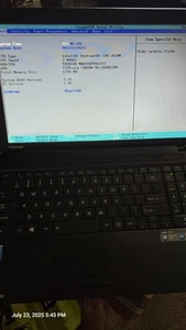 Toshiba Satellite C55-A5302 Laptop (ohne Betriebssystem erkannt) - funktionstüchtiger Zustand - TEILE - Bild 1 von 16