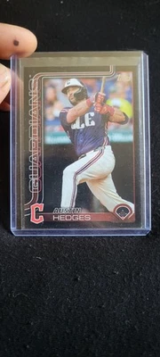 2025 Topps Series 2 Austin Hedges #667 Black Parallel /73 - Image 1 of 4