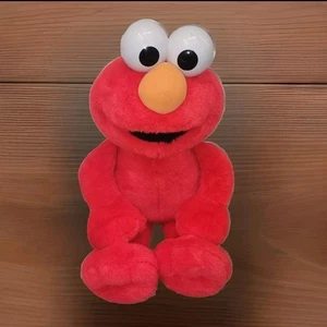 Vintage Jumbo 28" Tickle Me Elmo Mattel Fisher Price 2002 Sesame Street Plush - Picture 1 of 4