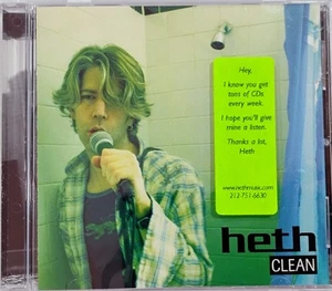 CD: New Sealed  HETH "Clean" (Rebel Ray Records RRR-001) Indie POP Rock 2003 - Picture 1 of 4