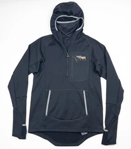 Sitka Fanatic Hoody Men's Small Pullover 1/4 Zip Hooded Fishing Hunting Camping - Picture 1 of 17