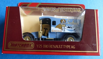 1986 Matchbox Modell Y 25 1910 Renault Type AG Suchard Models of Yesterday 1:38 - Bild 1 von 3