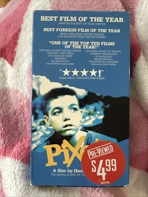 Pixote (VHS, 1997) Homeless boy; tough streets of Brazil. Gritty. Transgender. - Image 1 of 3
