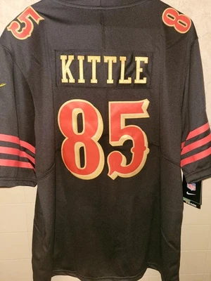 Camiseta deportiva George Kittle San Francisco 49ers nueva 2025/2026 negra Rivalries para hombre XL Foto 1 de 4