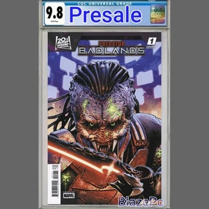 Predator Badlands #1 CGC 9.8 CAFU Cover B 1st Print Marvel 2025 PRESALE - Picture 1 of 1