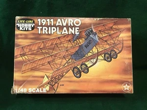 1911 Avro Triplane - Life Like - 1/48 Scale Model Airplane Kit - Open Box, New - Picture 1 of 15