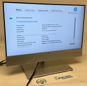 HP EliteOne 800 G6 24" (i5-10500 3.10GHz - 16GB RAM - 512GB SSD - Win11Home) - Imagen 1 de 7