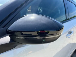 PEUGEOT E-2008 DOOR MIRROR FRONT LEFT LH BLACK 2023 985370319V - Picture 1 of 10