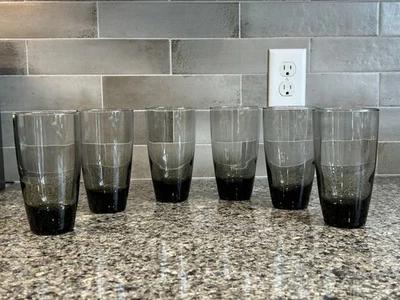 Libbey Classic Smoke 16 oz enfriador vaso para beber 6” H (juego de 6) Foto 1 de 4