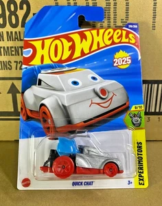 2025 Hot Wheels Mainline Case Q Quick Chat Series Experimotors - Picture 1 of 1
