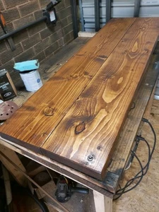 Solid Wood Breakfast Bar - Picture 1 of 4