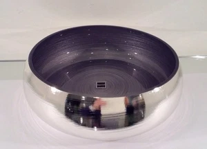 Argenesi - Centrotavola/coppa Sinfonia Argento E Cristallo - Design Cm Cm 21x 8 - Bild 1 von 1