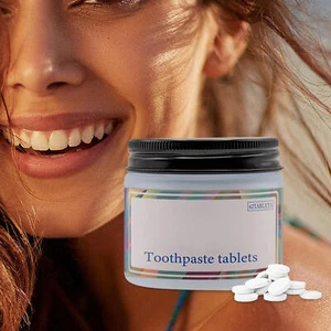 Chewable Toothpaste Tablets Tabs For Brushing Oral Care Toothpaste heathly - Picture 1 of 12