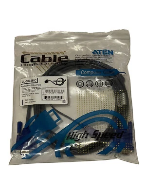 ATEN 2L-5002P/C 1.8m  PS/2 6FT Links  PS/2  Computer to Console Extender CE-120 - Image 1 of 2