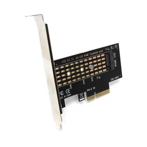 Adaptateur M.2 EM2-5002 Carte PCI Express > 1 x M.2 NVMe à 2280 PCIe x4 #324760 - Photo 1/2