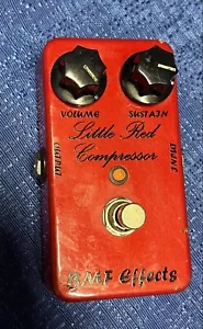 BMF Effects Little Red Compressor Guitar Pedal - Picture 1 of 5