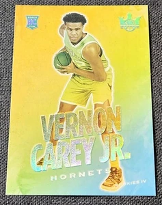 2020-21 Panini Court Kings Level IV Rookie SP Vernon Carey Jr 4 RC #168 - Bild 1 von 2